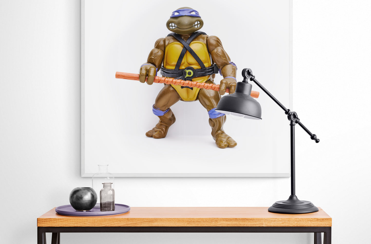 Fine Art - Vintage TMNT Teenage Mutant Ninja Turtles Donatello Limited Print on Archival Matte Paper 1 of 5