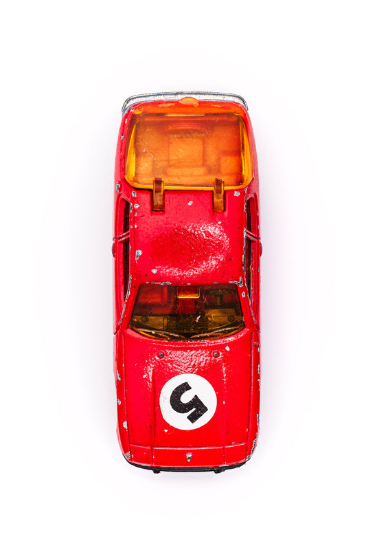 Fine Art - Red Porsche 924 - Limited Edition 1 of 5