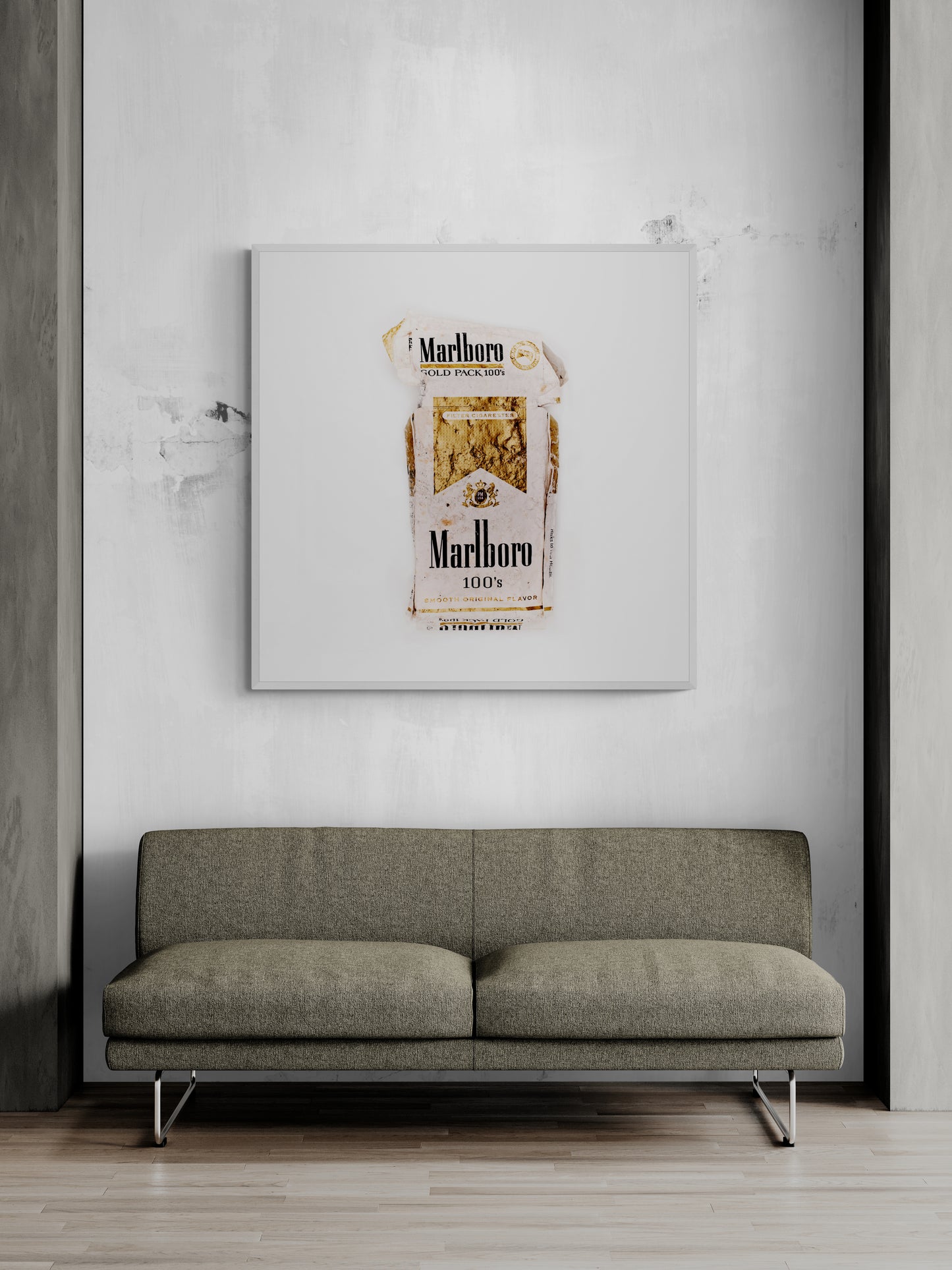 Fine Art - Trash - Marlboro 100s - "0-100" - Limited Edition 1 of 5