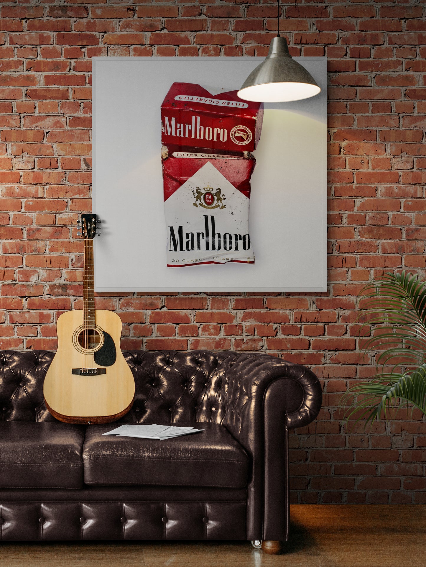 Fine Art - Trash - Marlboro Reds - "Urban Cowboy" - Limited Edition 1 of 5