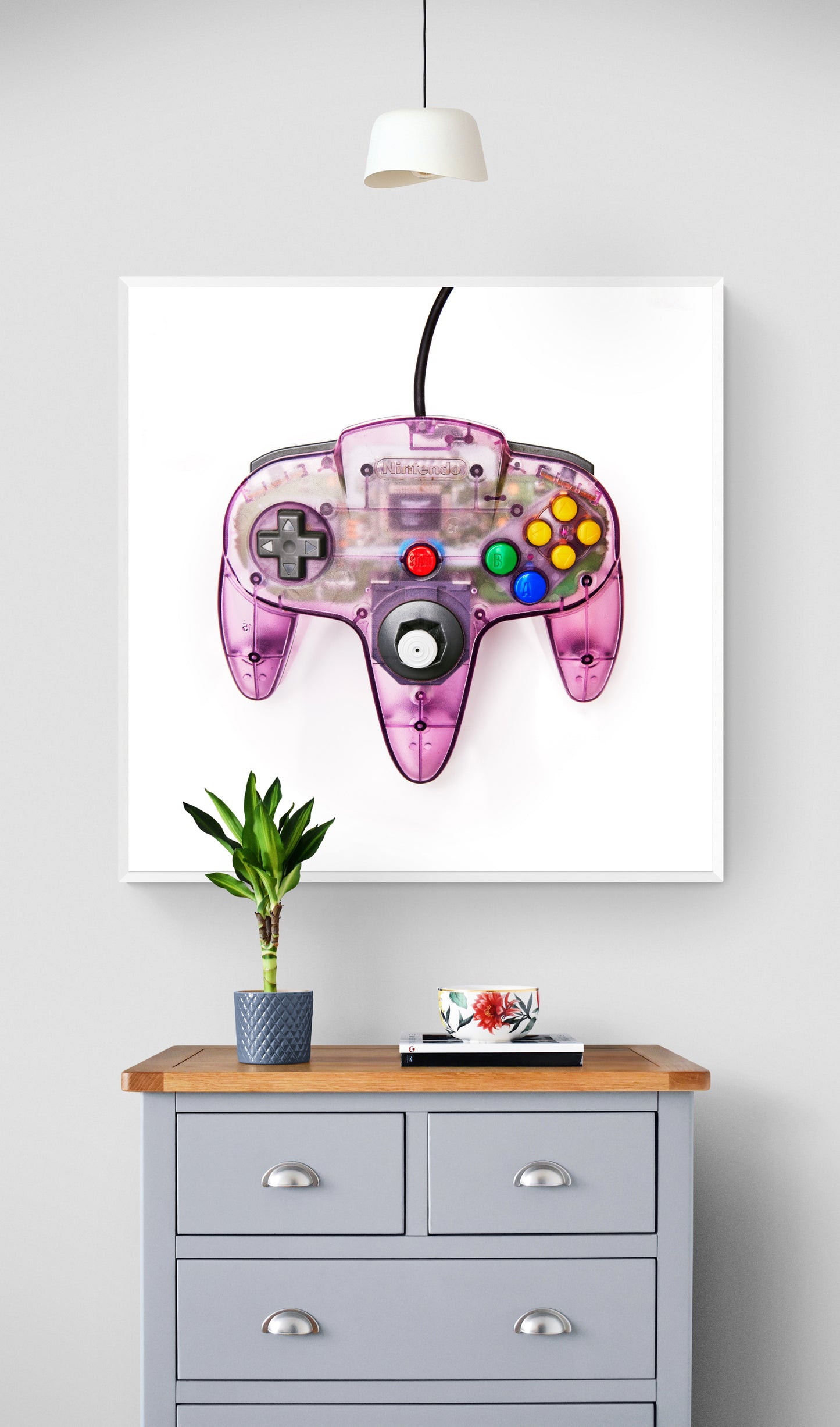 Fine Art - Nintendo 64 Ice Atomic Purple Nontroller- Limited Print on Archival Matte Paper 1 of 5