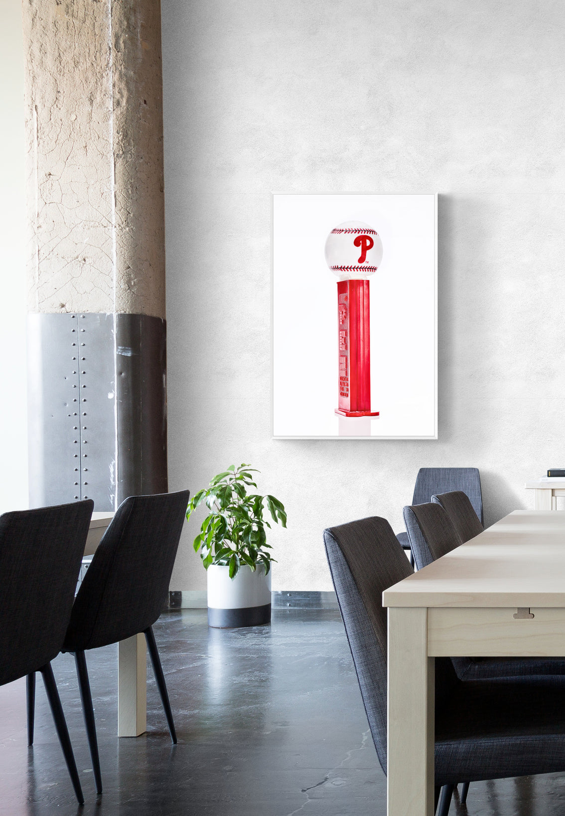 Fine Art - Philadelphia Phillies PEZ Dispenser - Limited Edition 1 of 5