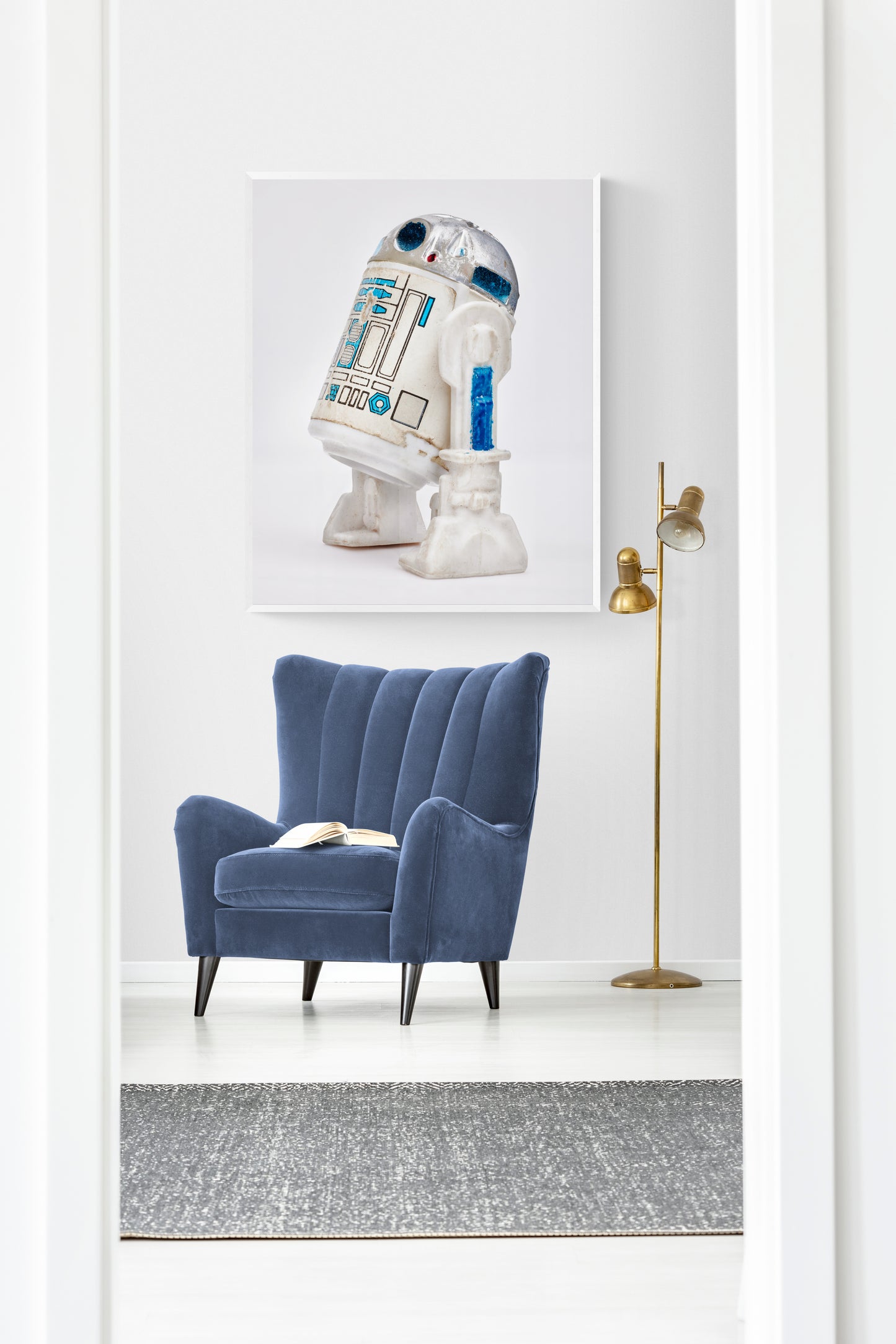 Fine Art - Vintage R2D2 Star Wars Limited Print on Archival Matte Paper 1 of 5
