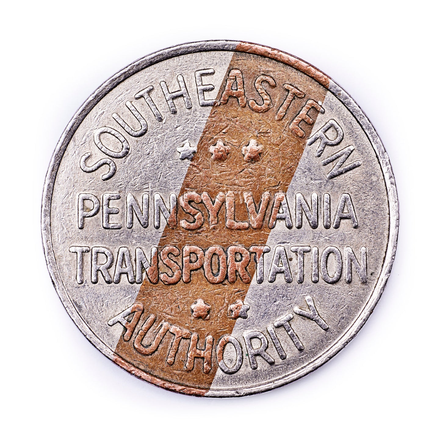 Fine Art - Philadelphia SEPTA Token - "Southeastern Pennsylvania Transportation Authority" - Limited Edition 1 of 5
