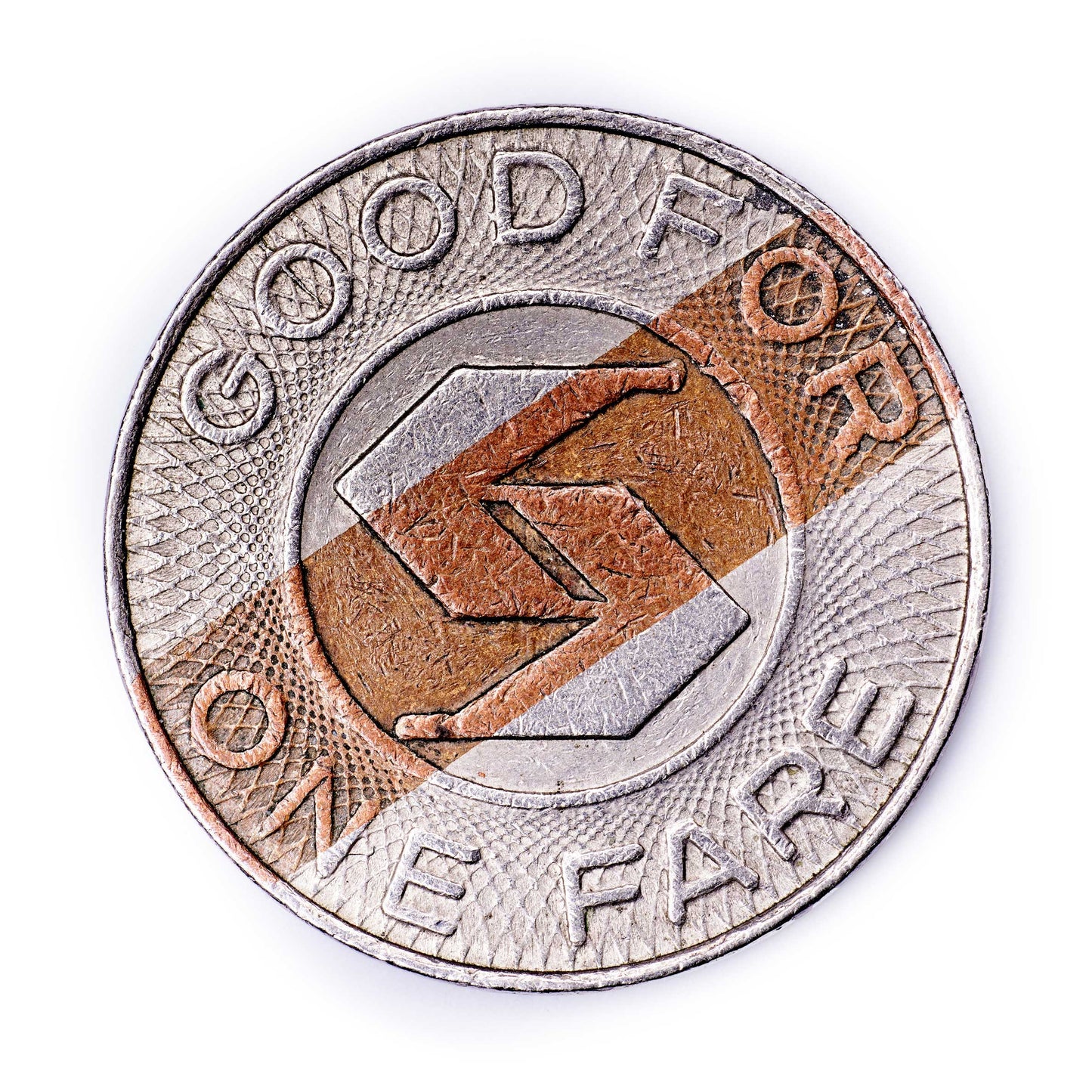 Fine Art - Philadelphia SEPTA Token - "Good for One Fare" - Limited Edition 1 of 5