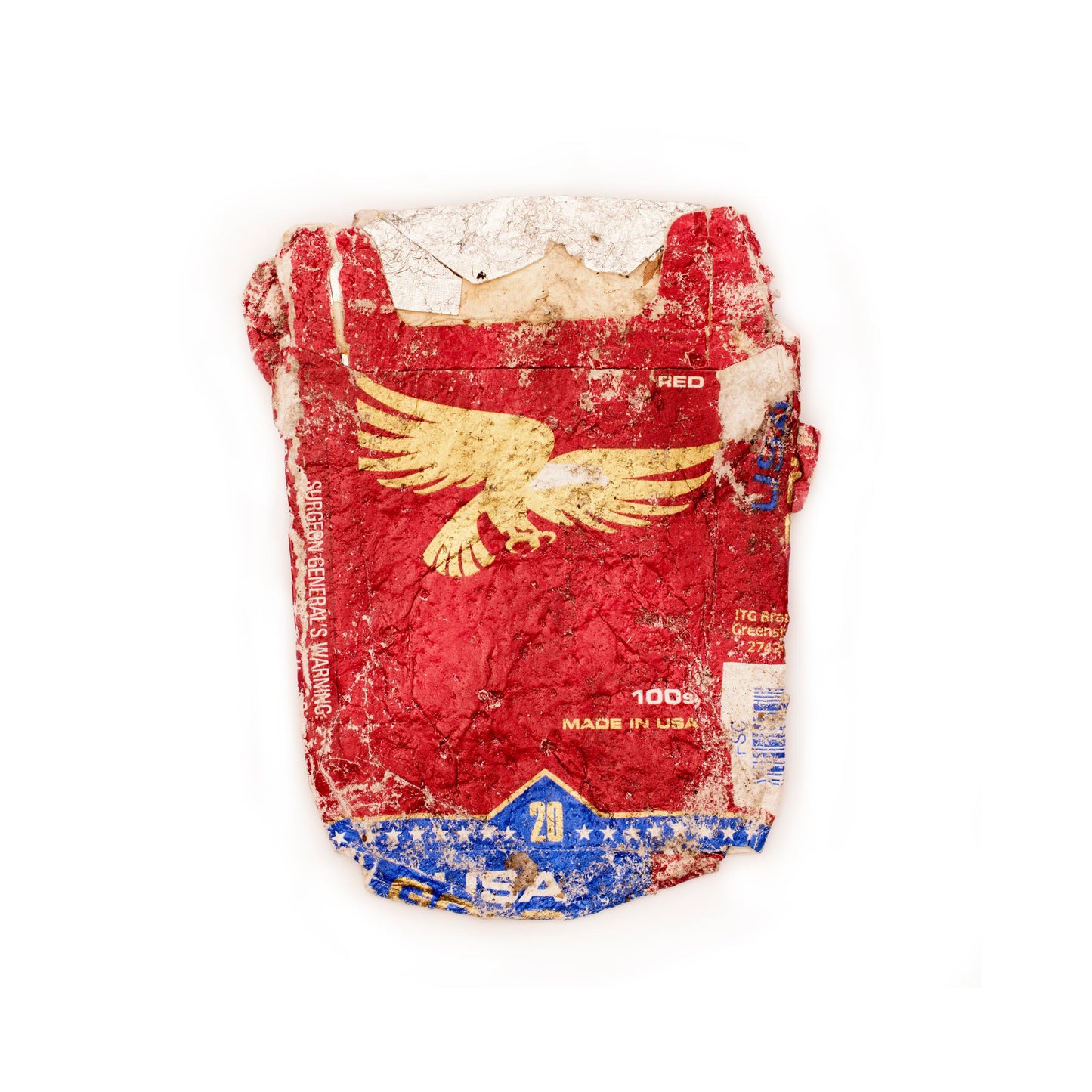 Fine Art - Trash - USA Gold Cigarettes - Limited Edition 1 of 5