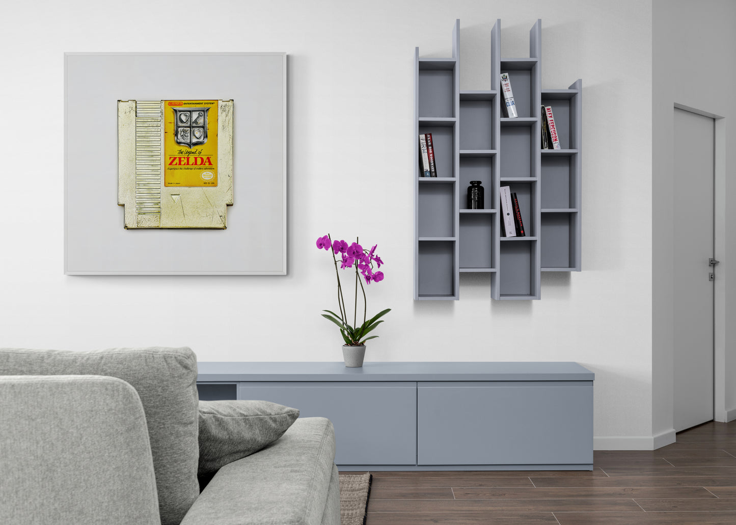 Fine Art - Zelda Nintendo Game Cartridge - The Legend of Zelda - Limited Print on Archival Matte Paper 1 of 5