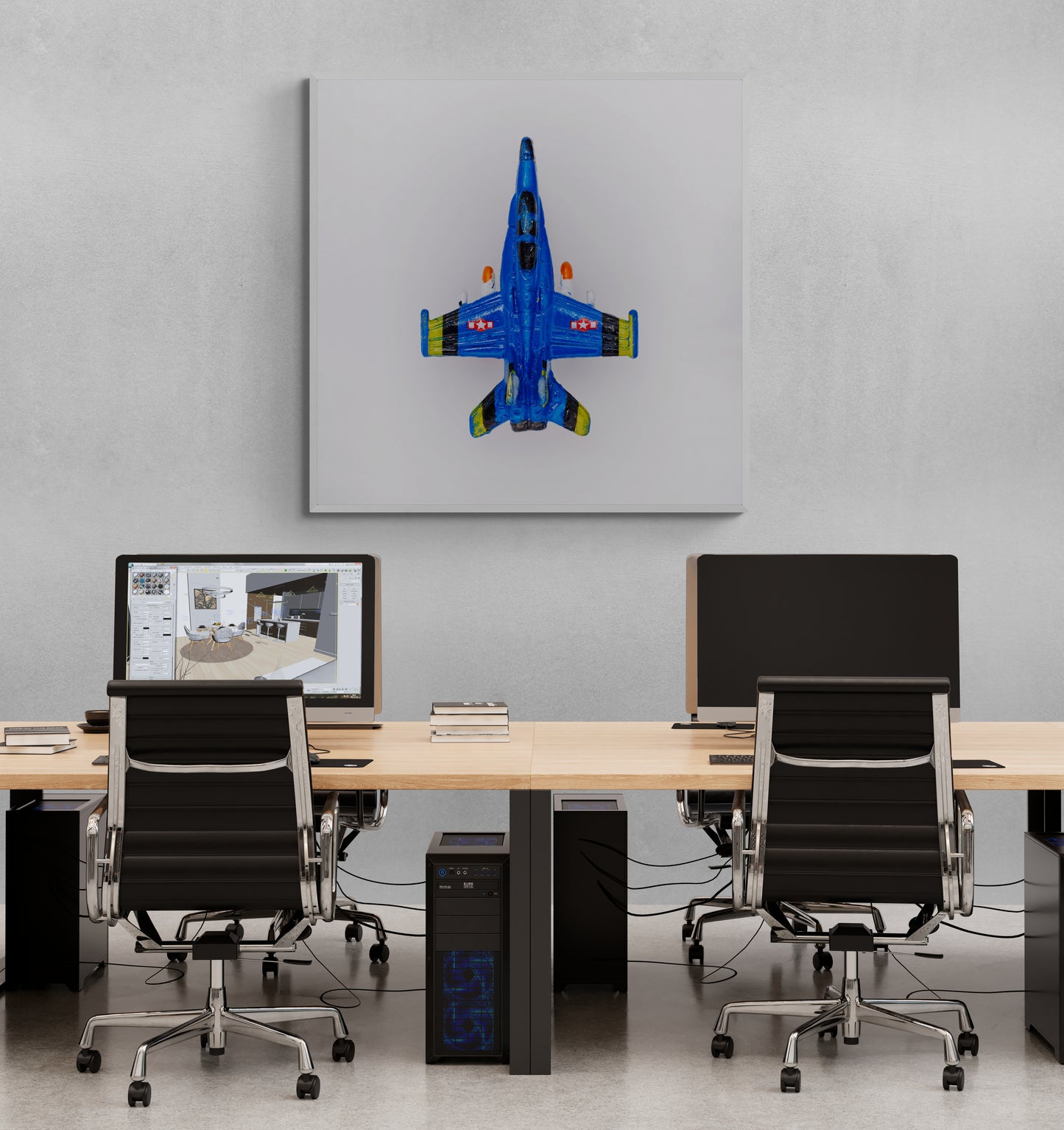 Fine Art - Micro Machines - Blue Angels Jet - Limited Edition 1 of 5