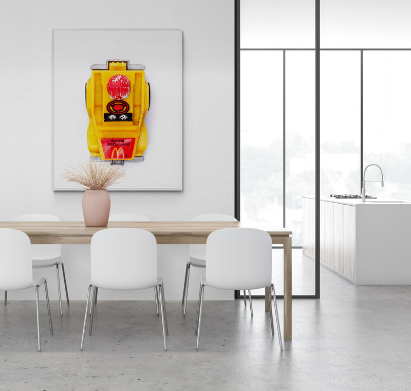 Fine Art - "Supersized" Vintage McDonald's Ronald McDonald Car Toy - Limited Edition 1 of 5