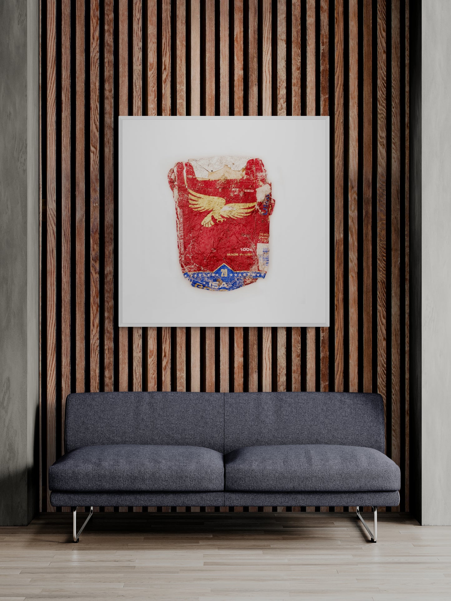 Fine Art - Trash - USA Gold Cigarettes - Limited Edition 1 of 5